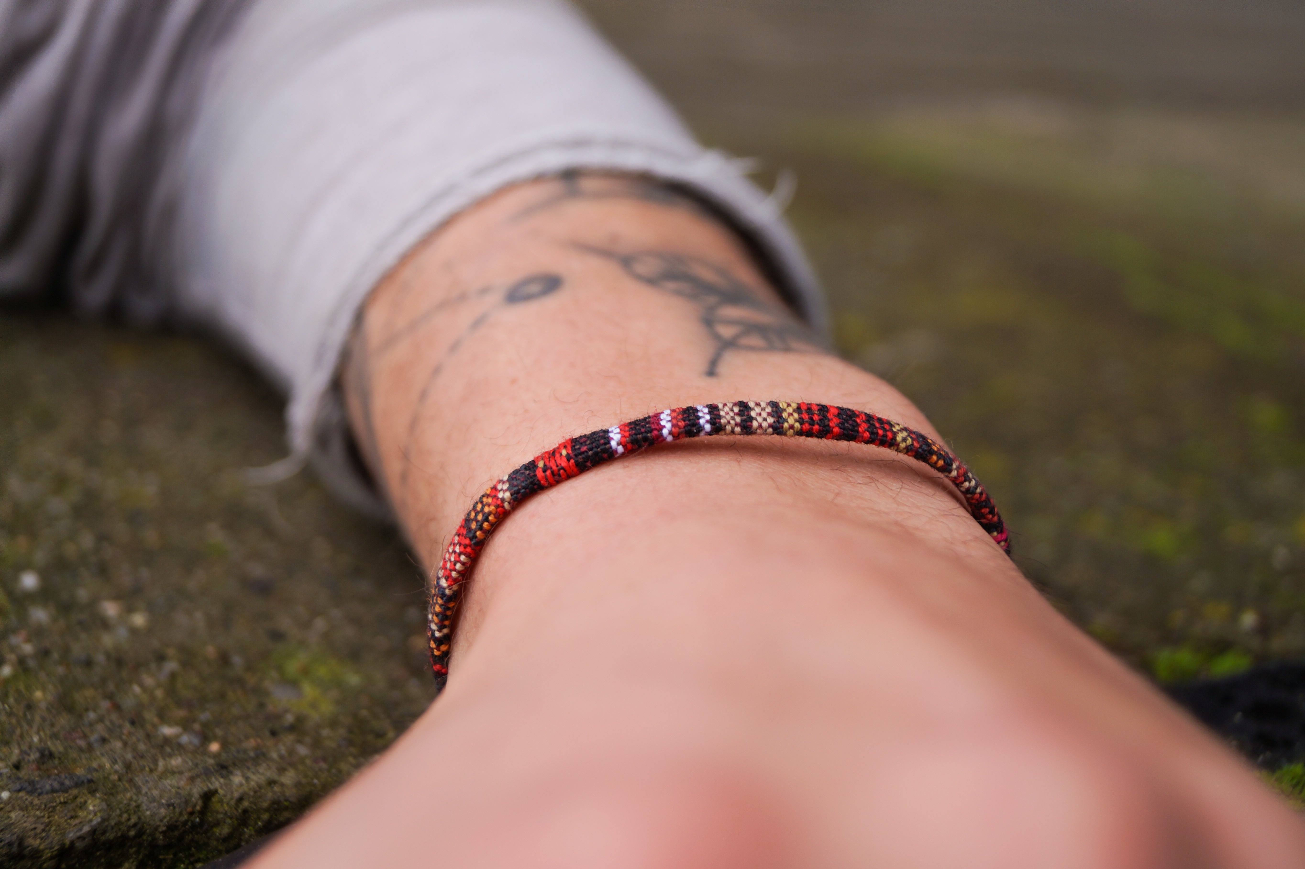 Boho Surfer Bracelet Men - Brown