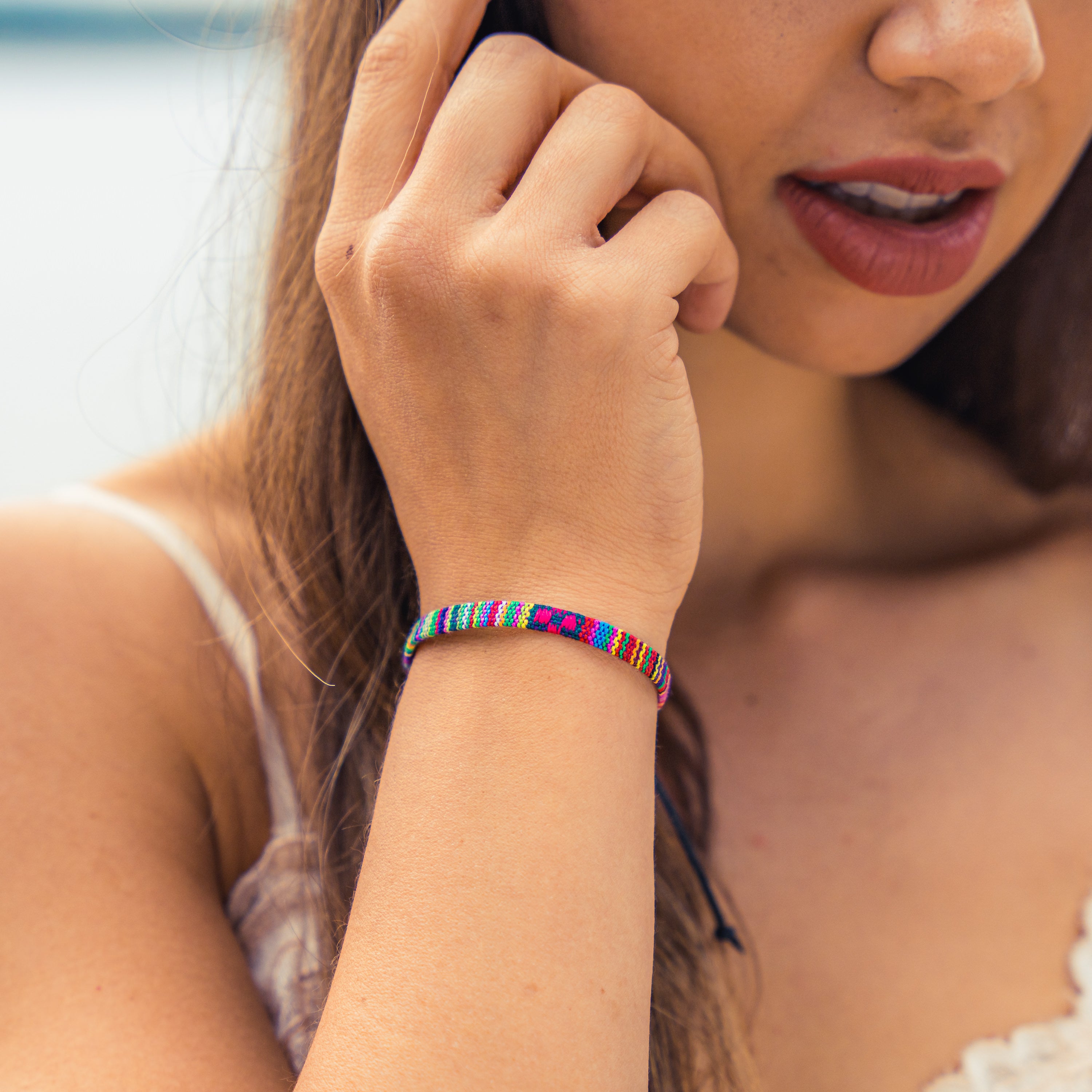 Boho Surfer Bracelet - Deep Multi