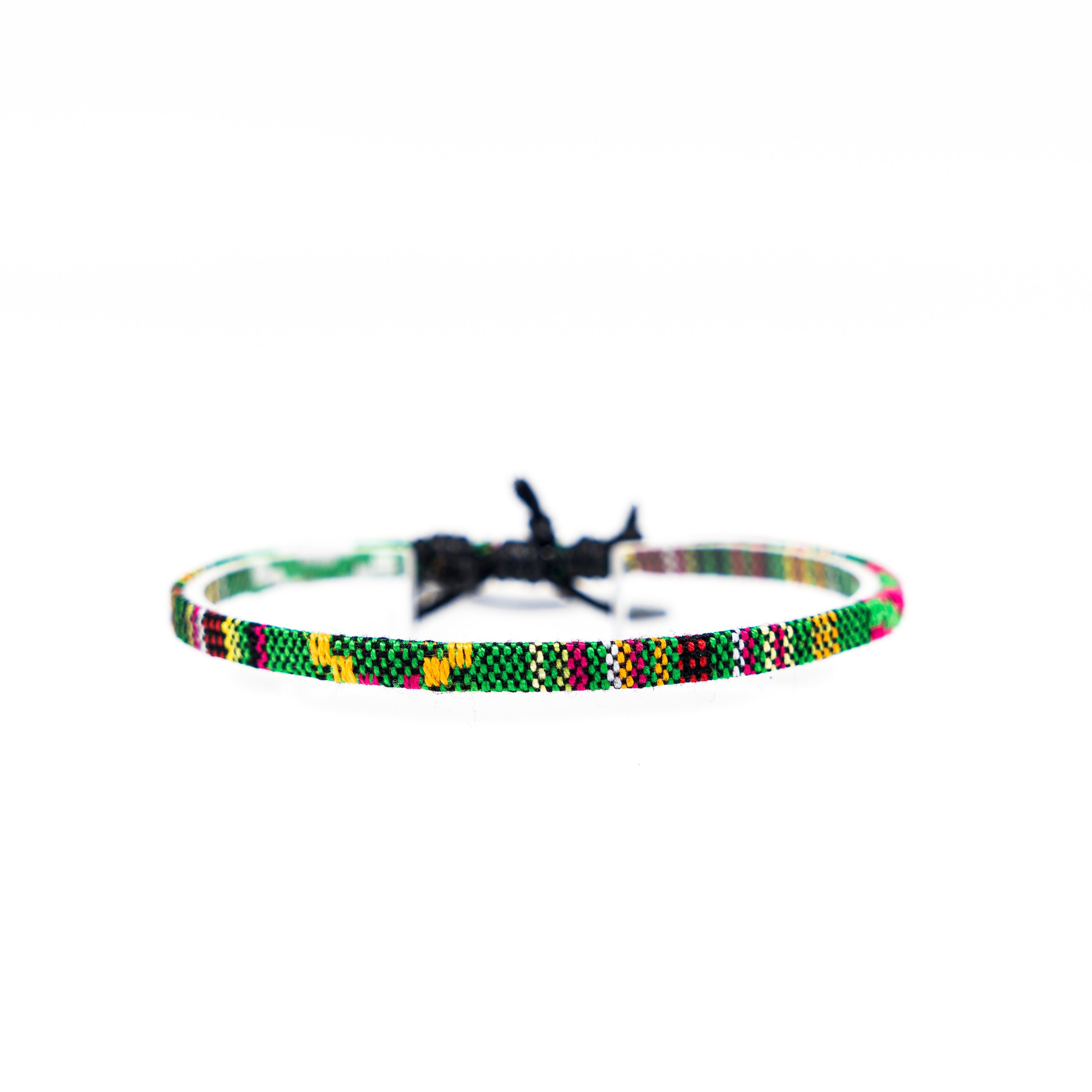 Boho Surfer Anklet Men - Green