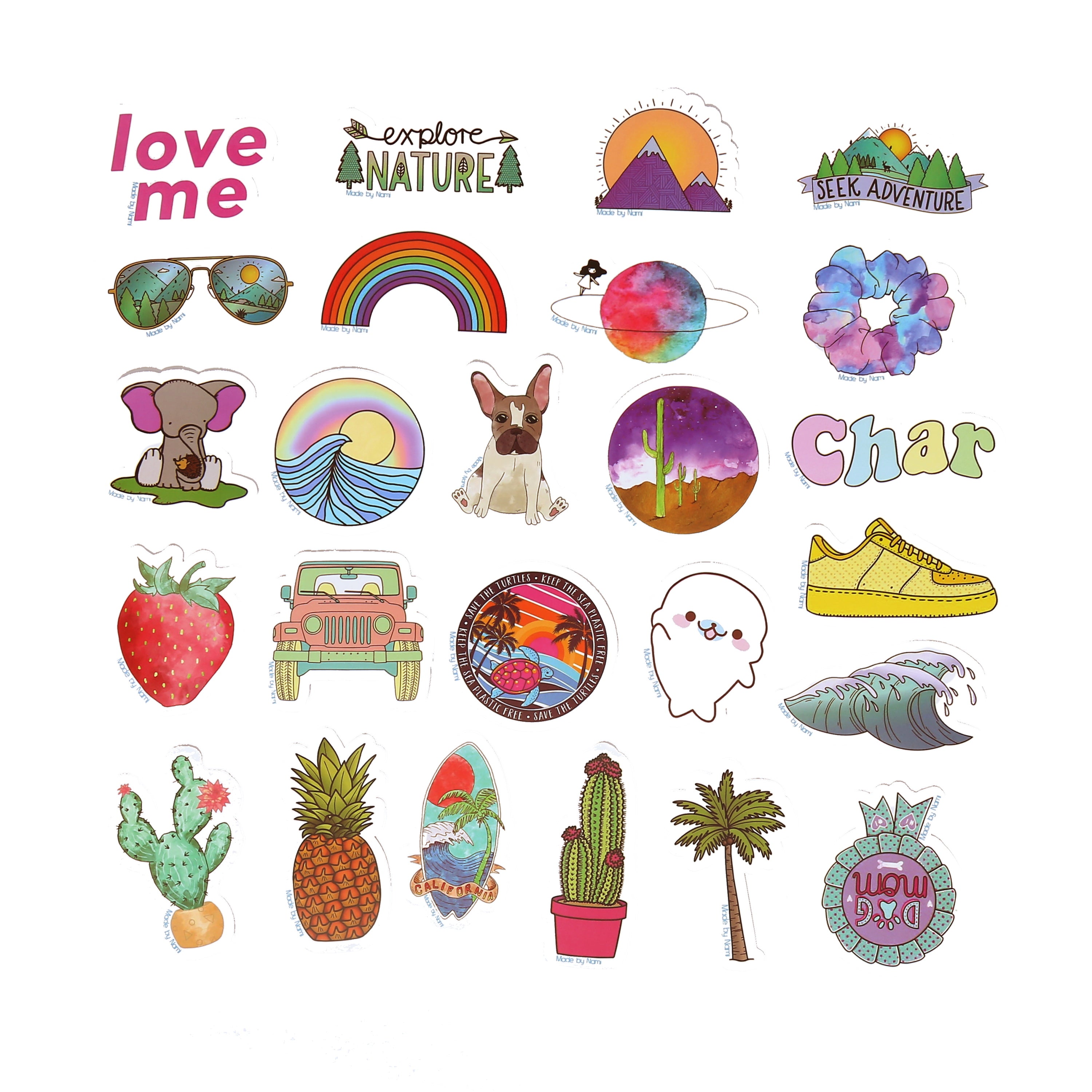 Surfer Sticker - Set 2