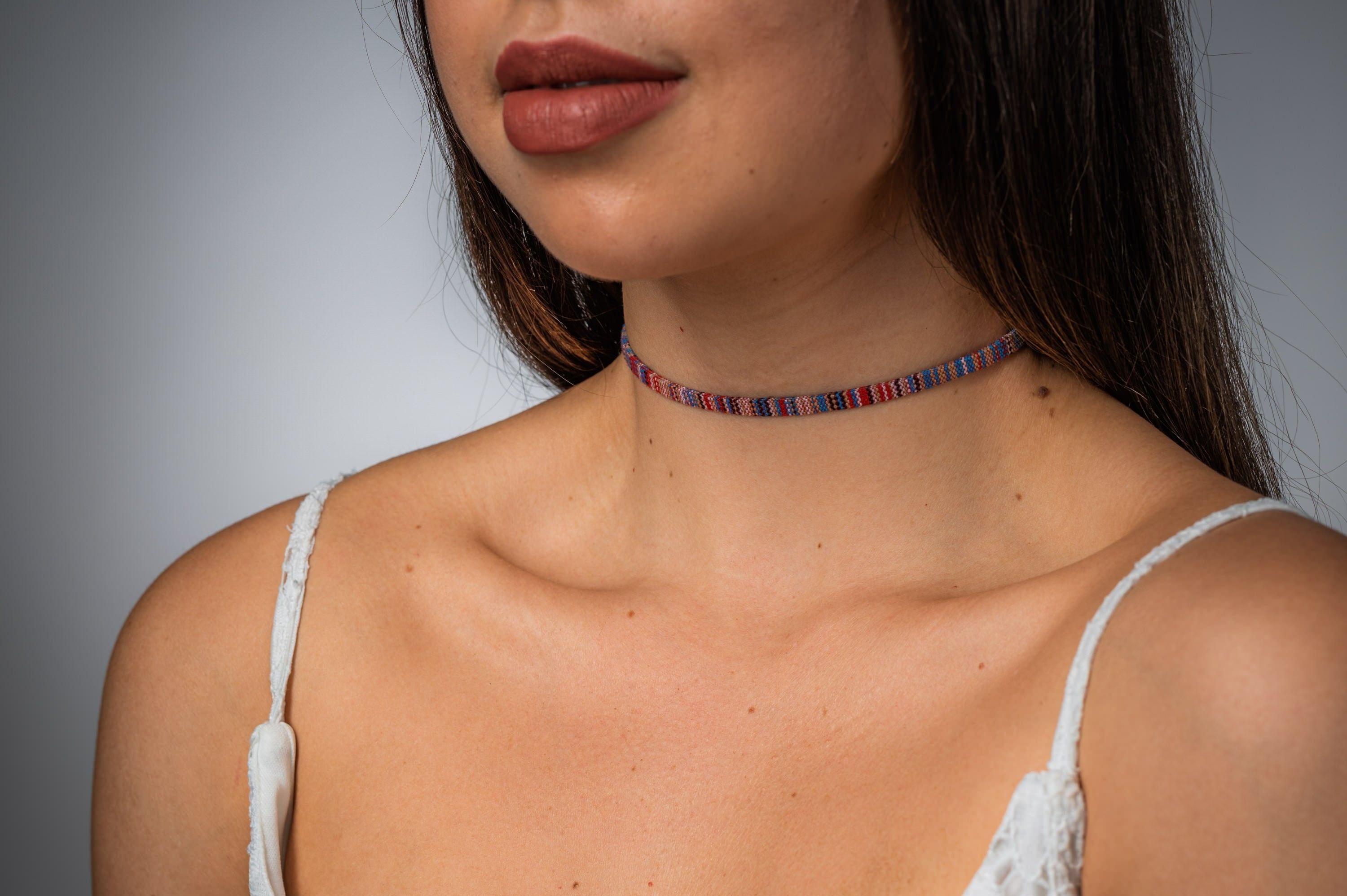 Boho Choker Necklace - Multi