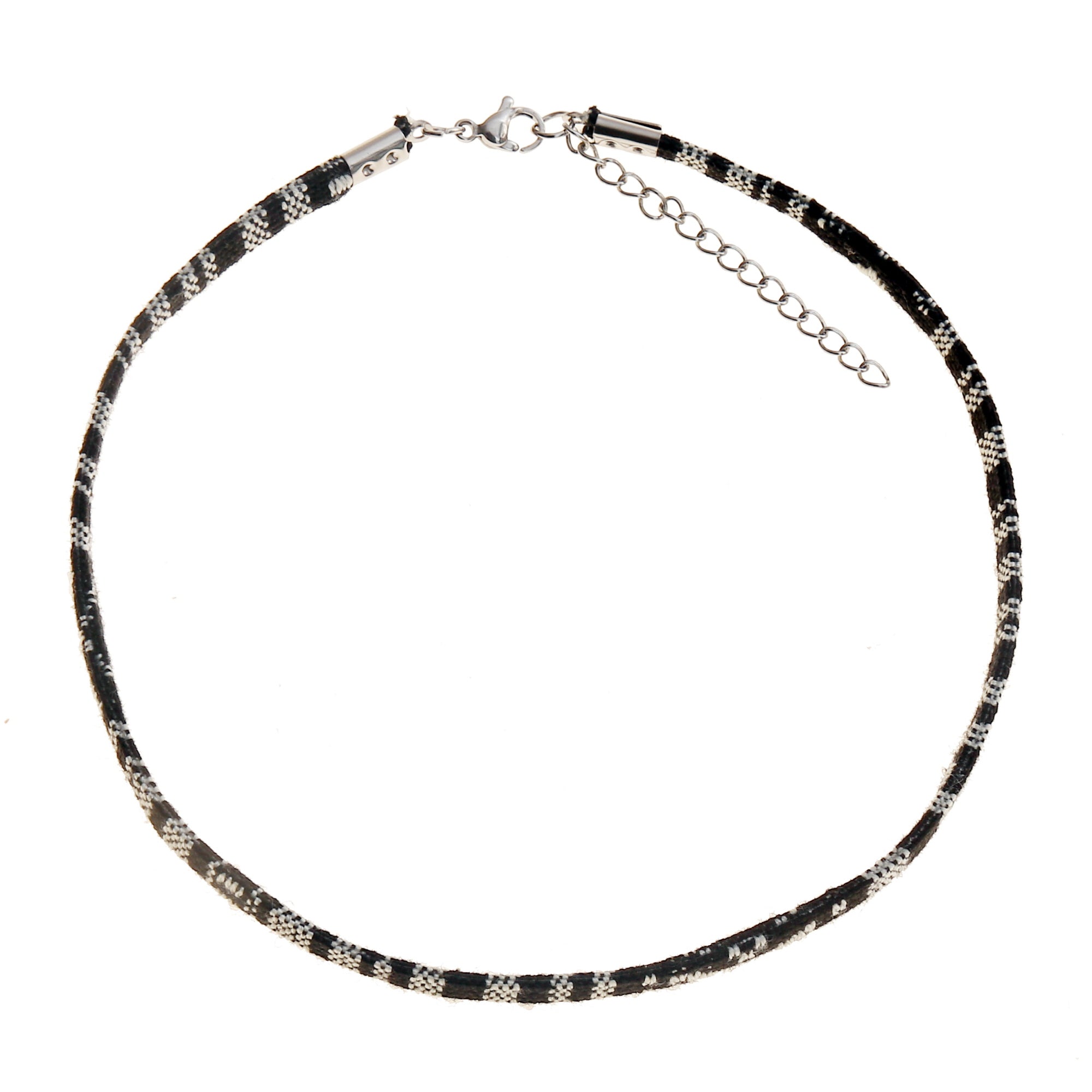 Boho Choker Necklace - Black